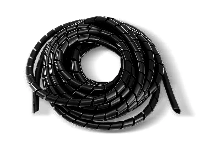 Espiral para cables negro — Accesorios eléctricos