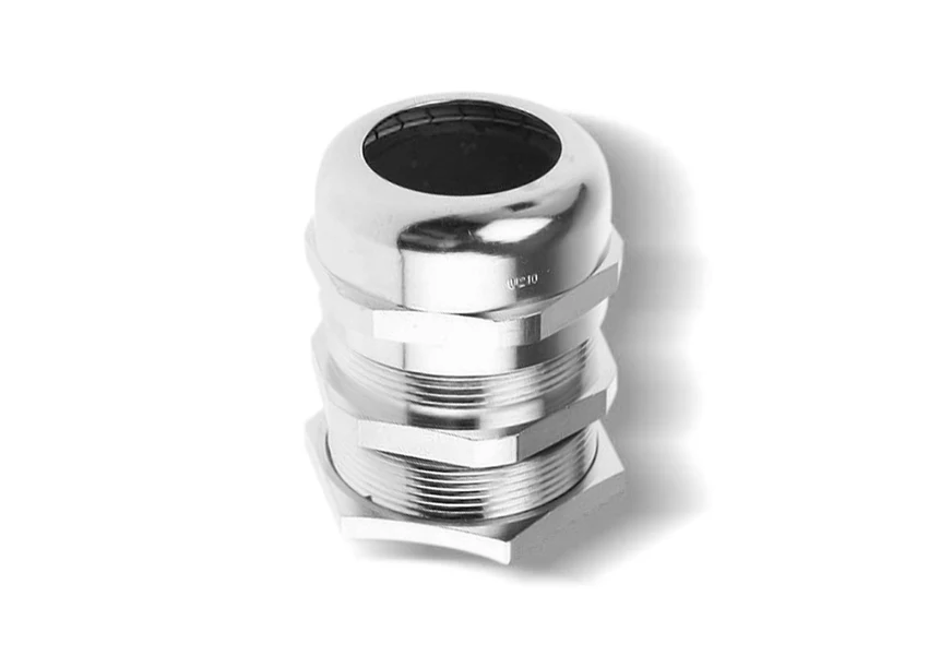 Prensaestopa PG niquelada — Accesorios eléctricos